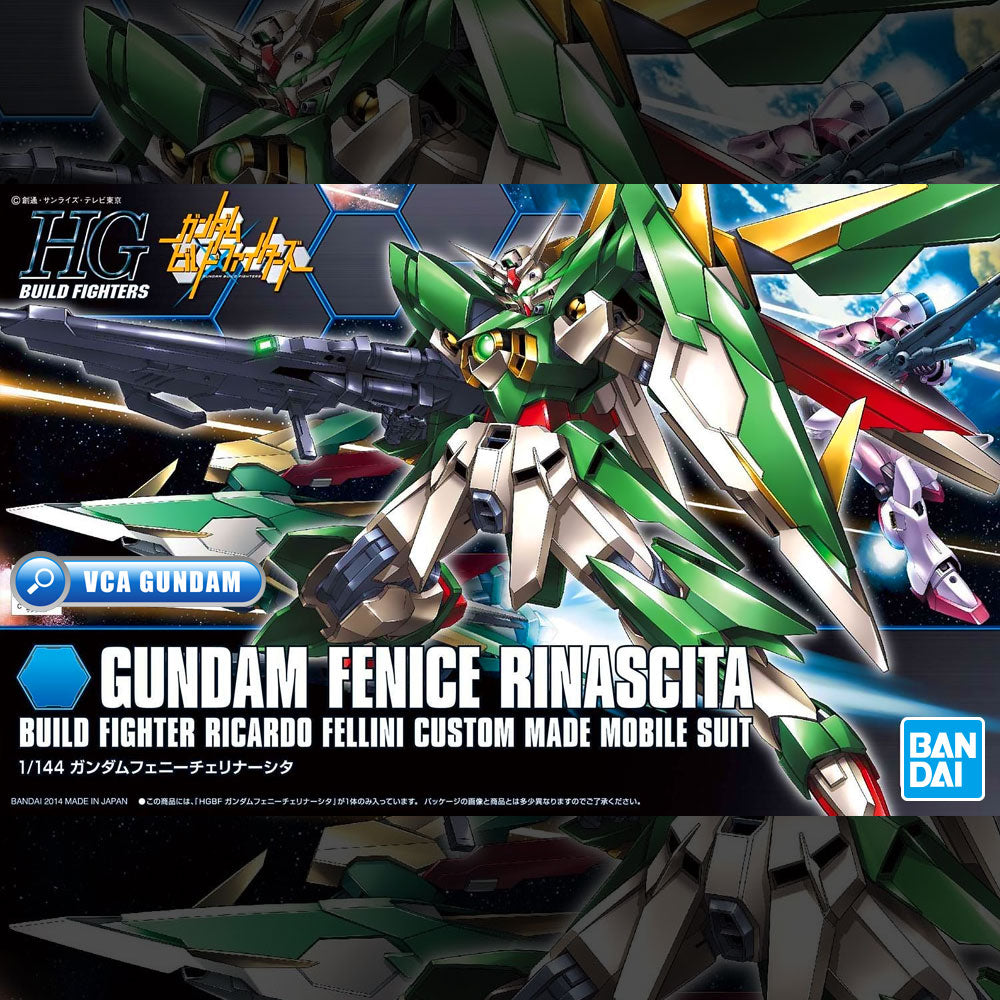 Bandai Gunpla High Grade 1/144 Gundam Fenice Rinascita Bandai Gunpla High Grade 1/144 Gundam Fenice Rinascita