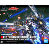 Bandai® Gunpla HG-UC RX-9/A NARRATIVE GUNDAM A P-PACKS Box Art