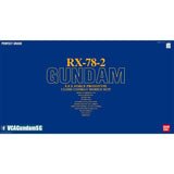 Bandai® Gunpla PG RX-78-2 GUNDAM Box Art