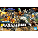Bandai® Gunpla HG GM GROUND TYPE Box Art