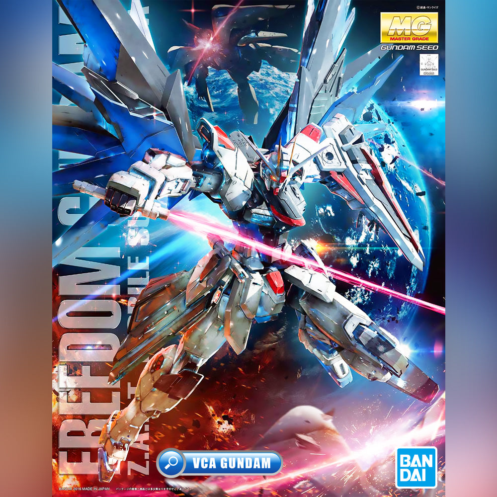 Bandai Gunpla Master Grade 1/100 MG ZGMF-X10A Freedom Gundam Ver 2.0 Bandai Gunpla Master Grade 1/100 MG ZGMF-X10A Freedom Gundam Ver 2.0