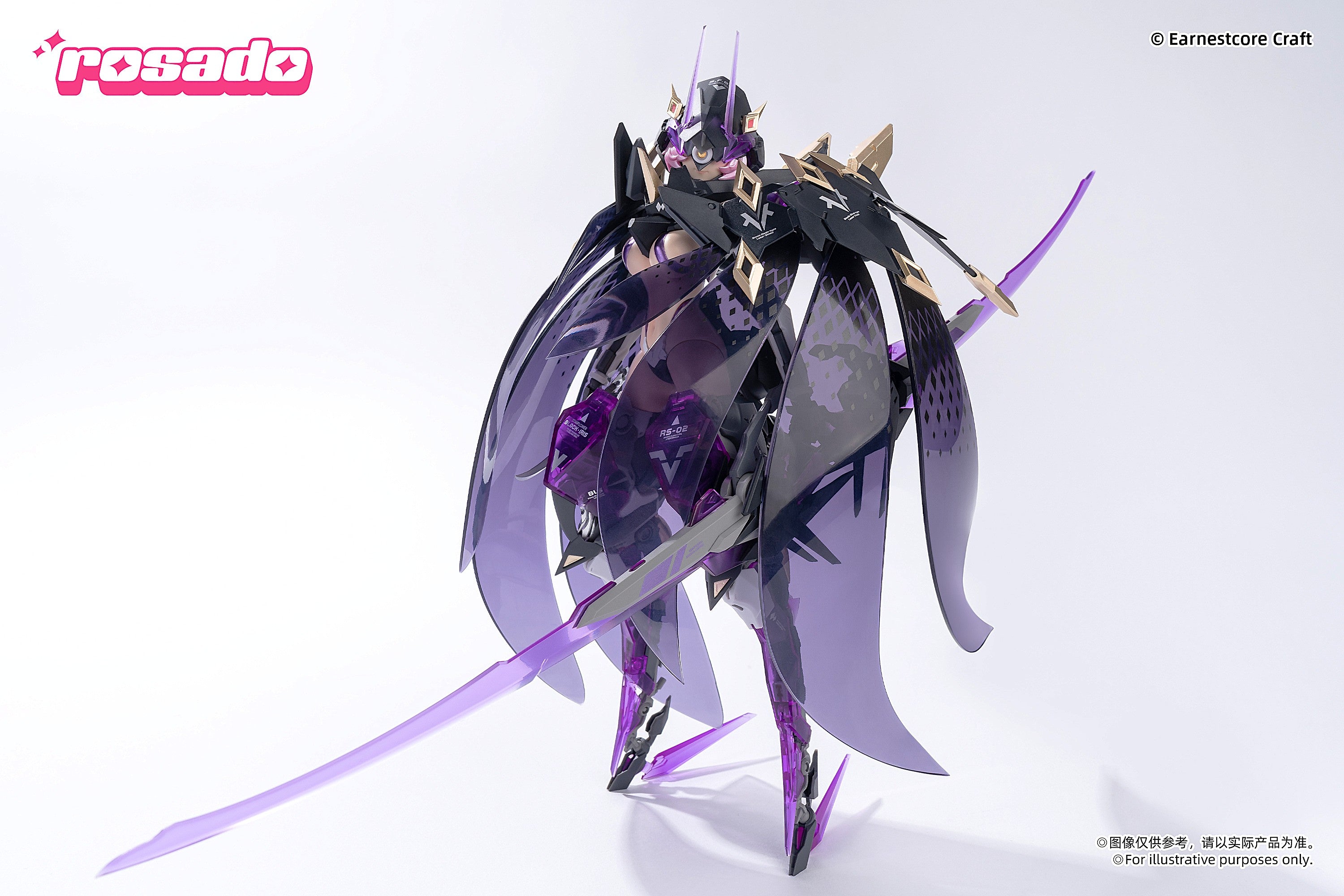 Earnestcore Craft Rosado Project RS-02 Starflower Black Iris Action Figure Toy Singapore
