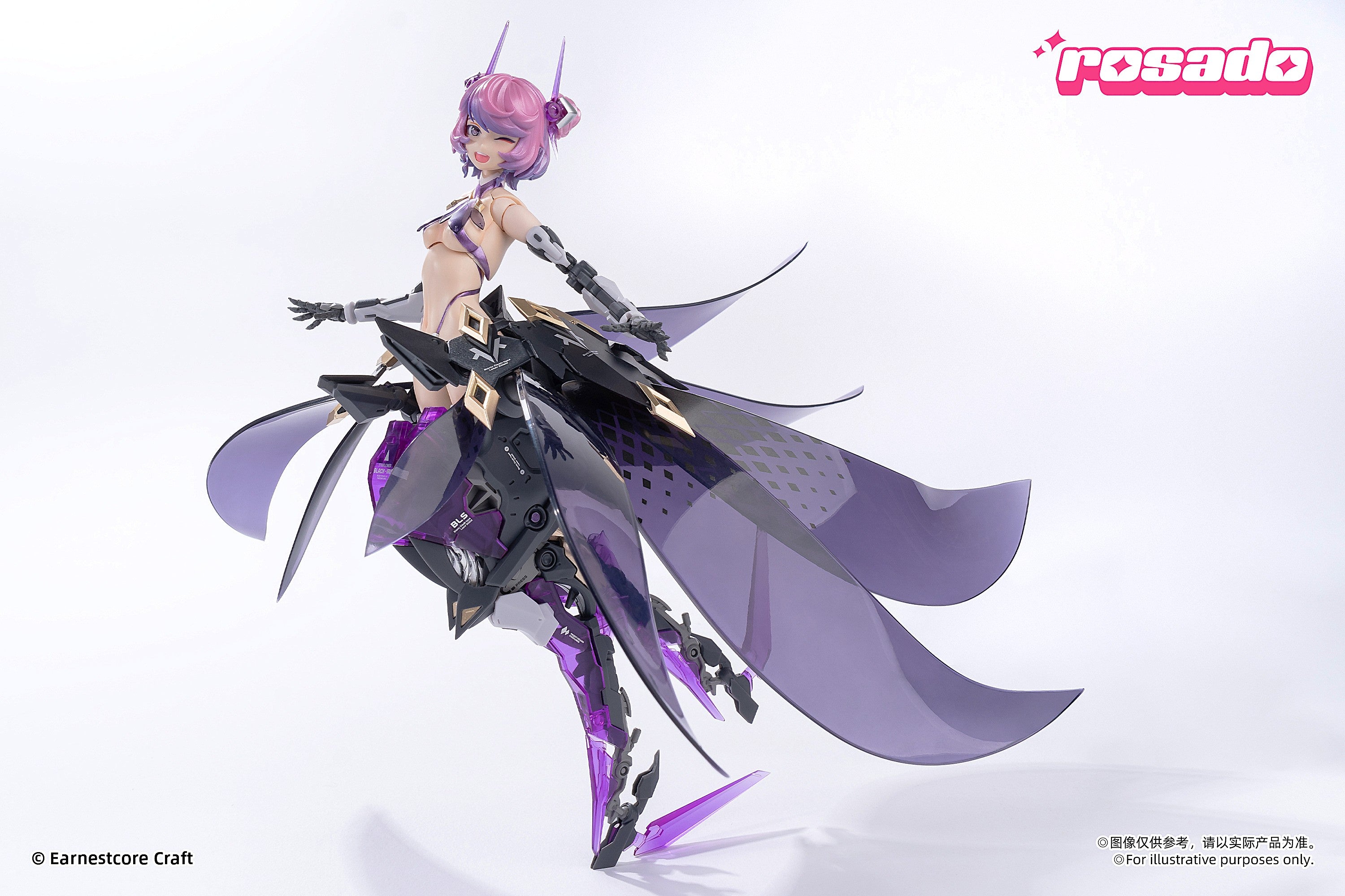 Earnestcore Craft Rosado Project RS-02 Starflower Black Iris Action Figure Toy Singapore