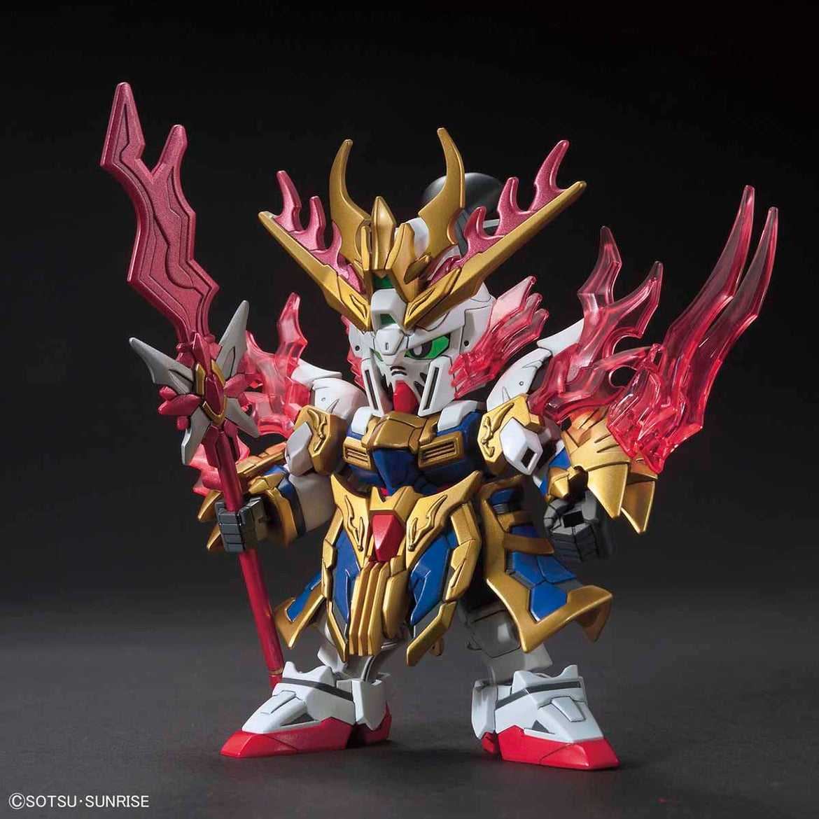 Bandai Gunpla SD Sangoku Sokets – Duel Gundam Taishi Ci – Modèle à Monter, Multicolore, Plastique