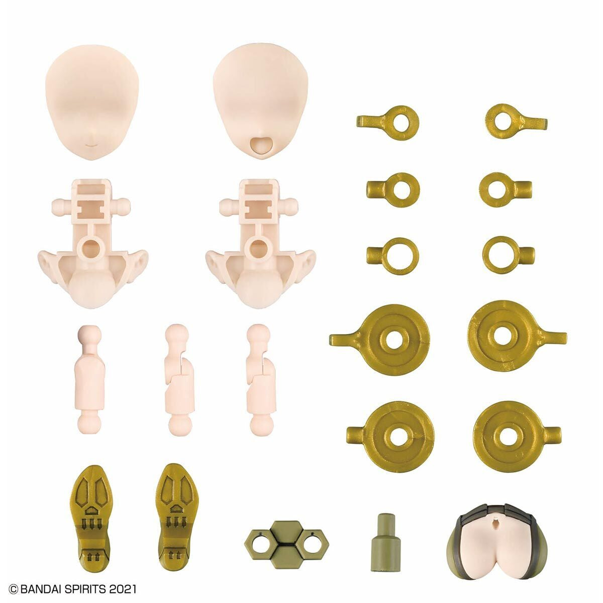 30MS OPTION PARTS SET 13 (TACTICAL COSTUME) COLOR B