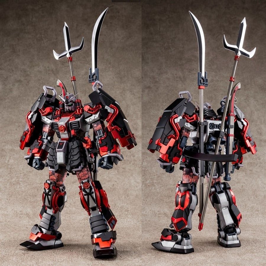 【𝐋𝐈𝐌𝐈𝐓𝐄𝐃 𝐄𝐃𝐈𝐓𝐈𝐎𝐍】 MG SHIN MUSHA GUNDAM - SENGOKU NO JIN BLACK ROBE LARGE ARMOR