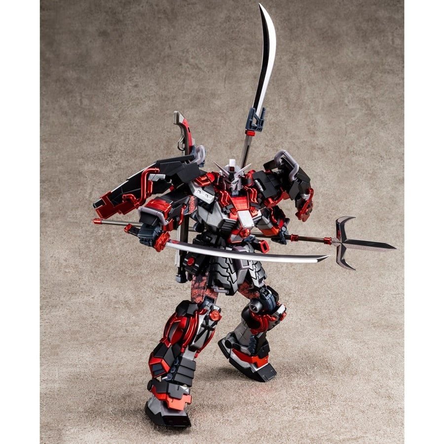 【𝐋𝐈𝐌𝐈𝐓𝐄𝐃 𝐄𝐃𝐈𝐓𝐈𝐎𝐍】 MG SHIN MUSHA GUNDAM - SENGOKU NO JIN BLACK ROBE LARGE ARMOR