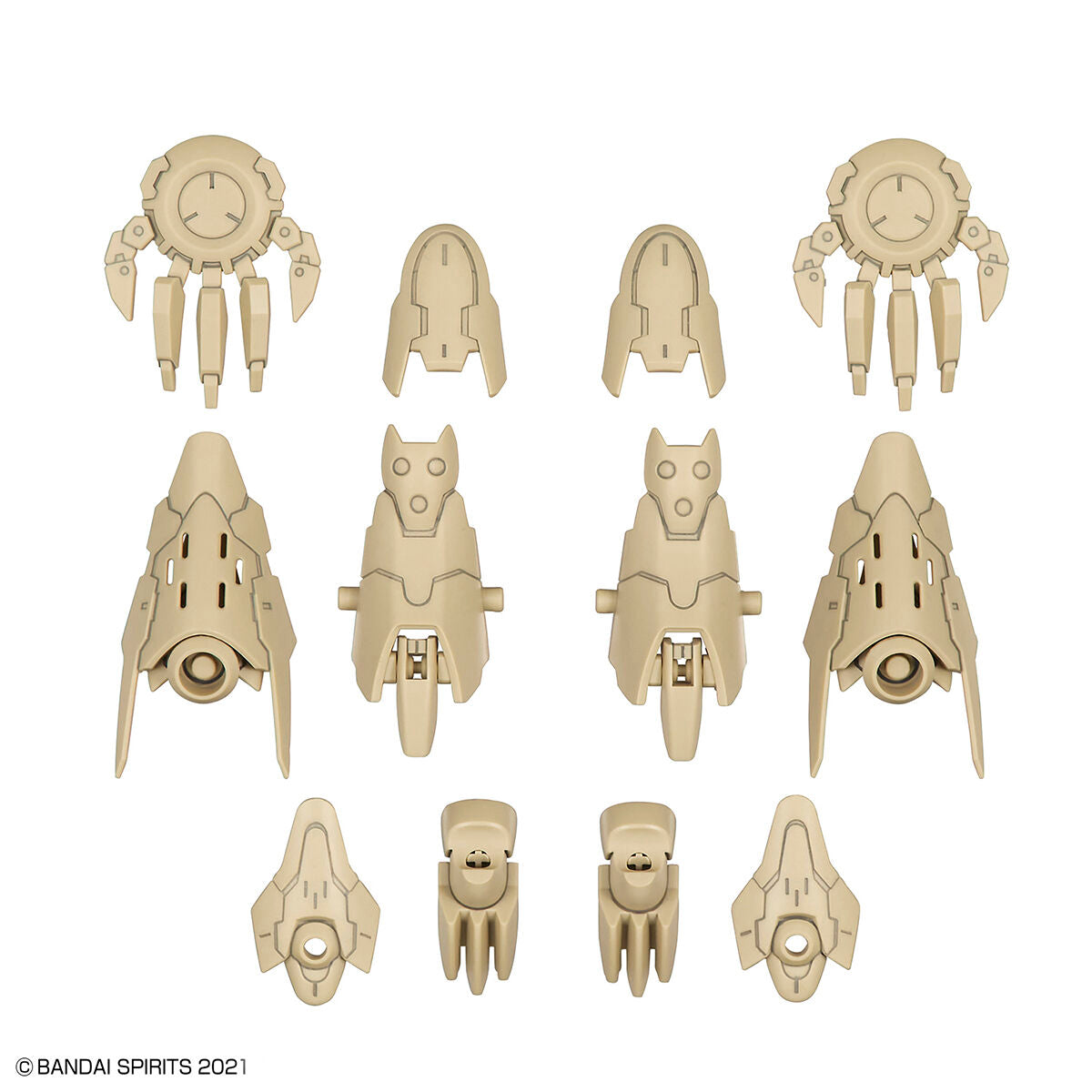 30MS OPTION PARTS SET 5 (HEAVY ARMOR)