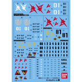 GUNDAM DECAL 71 CHAR'S COUNTERATTACK FEDERATION for 1/144 SCALE