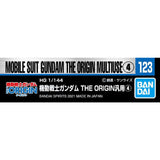 GUNDAM DECAL 123 MOBILE SUIT GUNDAM THE ORIGIN GENERAL PURPOSE 4