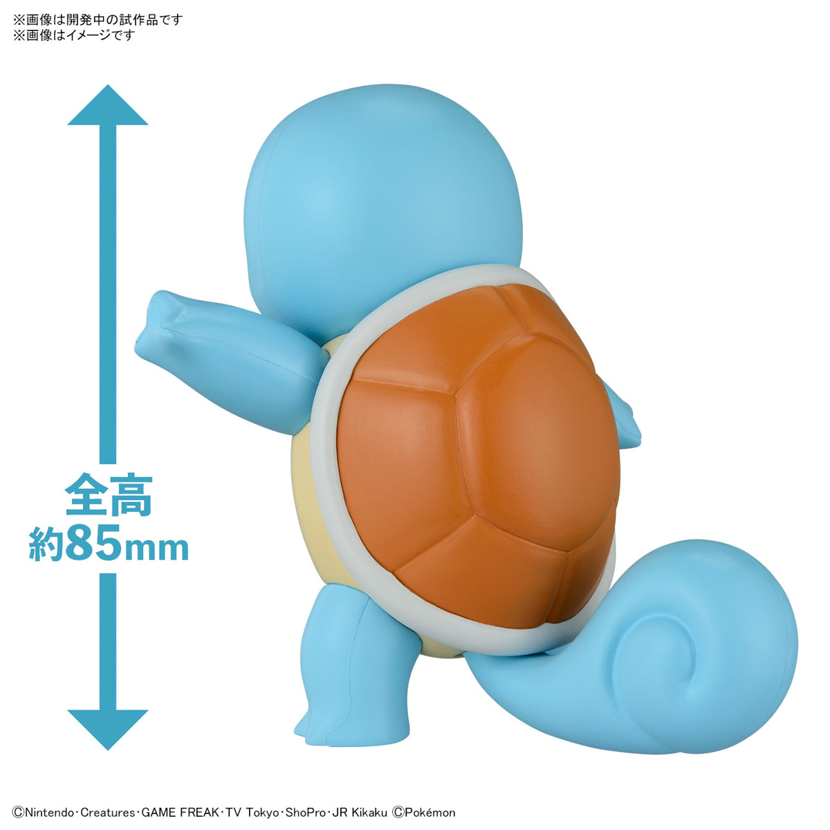 Pokemon Plamo Collection Quick! SQUIRTLE