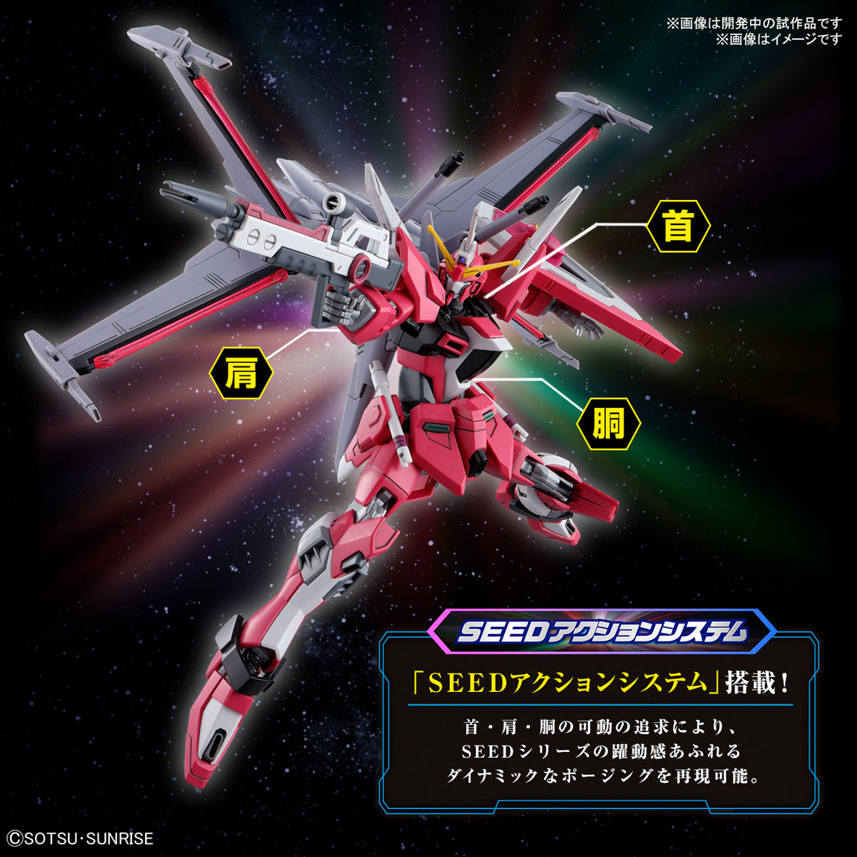 Bandai Gunpla High Grade HG Infinite Justice Gundam Type II Plastic Model Toy VCA Singapore