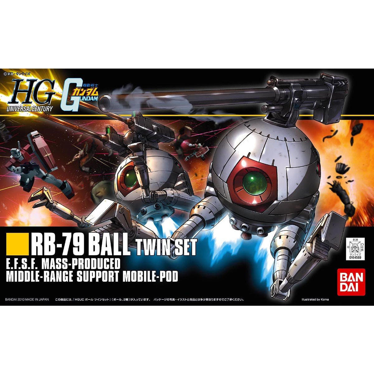 HG-UC RB-79 BALL TWIN SET