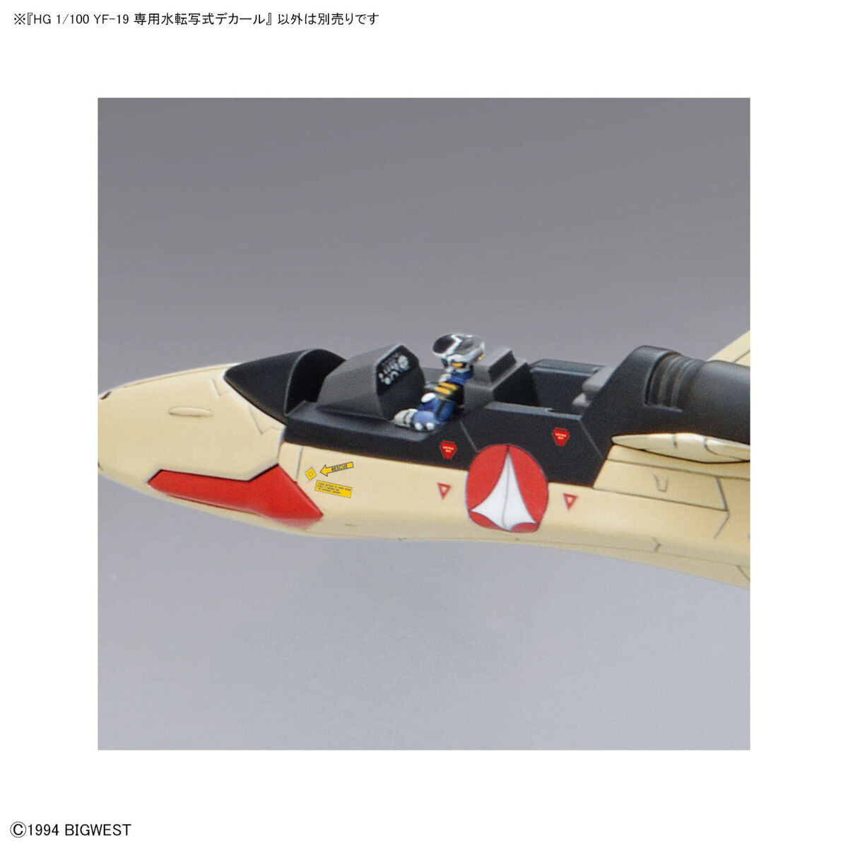 WATER DECALS FOR HG 1/100 YF-19