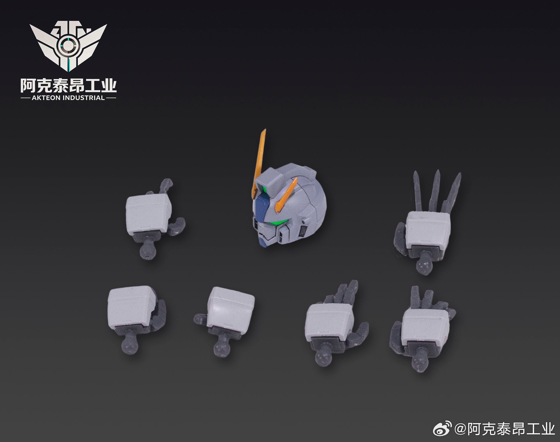 AKTEON Industrial 阿克泰昂工业 AK-01 Thunderstorm 雷雨 Duel Action Figure Model Toy Kit VCA Gundam Singapore
