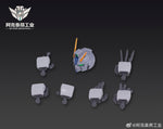 AKTEON Industrial 阿克泰昂工业 AK-01 Thunderstorm 雷雨 Duel Action Figure Model Toy Kit VCA Gundam Singapore