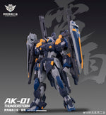AKTEON Industrial 阿克泰昂工业 AK-01 Thunderstorm 雷雨 Duel Action Figure Model Toy Kit VCA Gundam Singapore