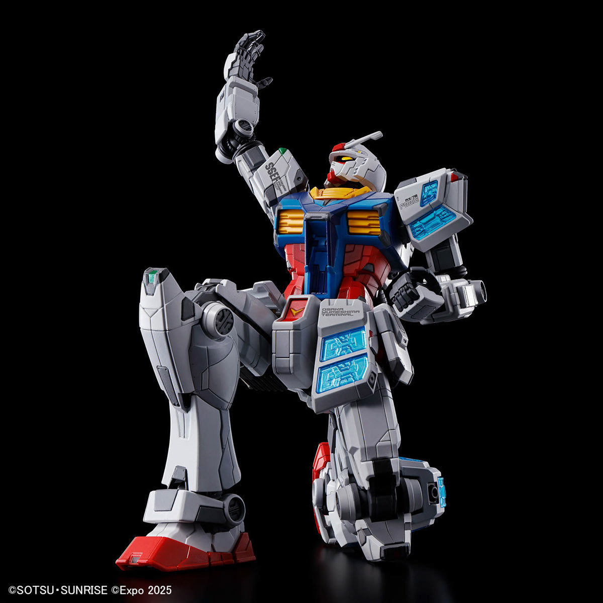 【🔥CLEARANCE】 RX-78F00/E GUNDAM + G.L.R.S.S. FEATHER UNIT (NEXT UC) CHEMICAL RECYCLE VER.