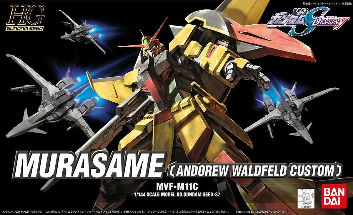 /【🔵𝐁𝐀𝐂𝐊𝐎𝐑𝐃𝐄𝐑 NOV-2026】 HG-GS MURASAME (ANDREW WALDFELD CUSTOM)