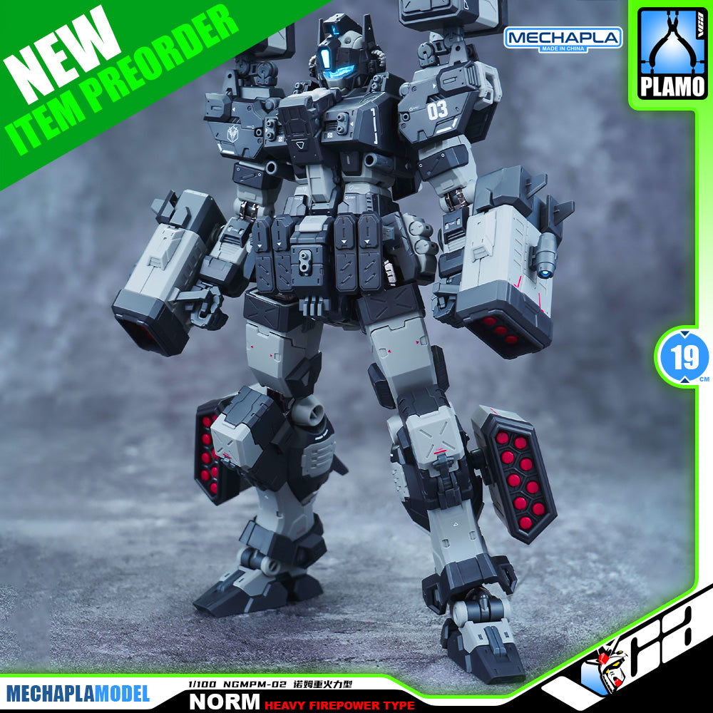 Eddas 伊达斯科技 Norm - Heavy Firepower Type 诺姆重火力型 Metal Build GM Action Figure Model Toy Kit VCA Gundam Singapore