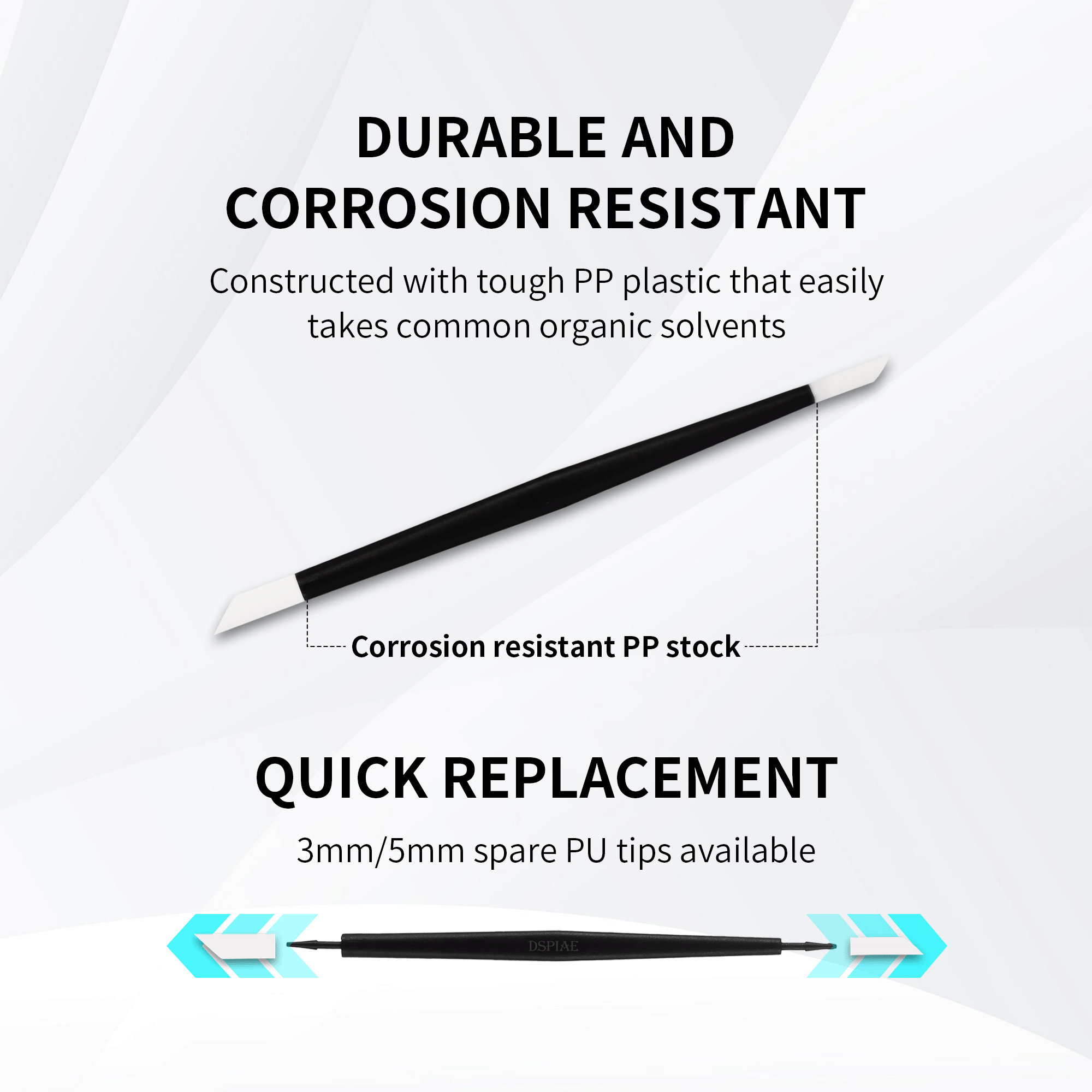 Dspiae PT-WP WP-03 WP-05 Panel Line Eraser Bud Swab Tip VCA Gundam Singapore