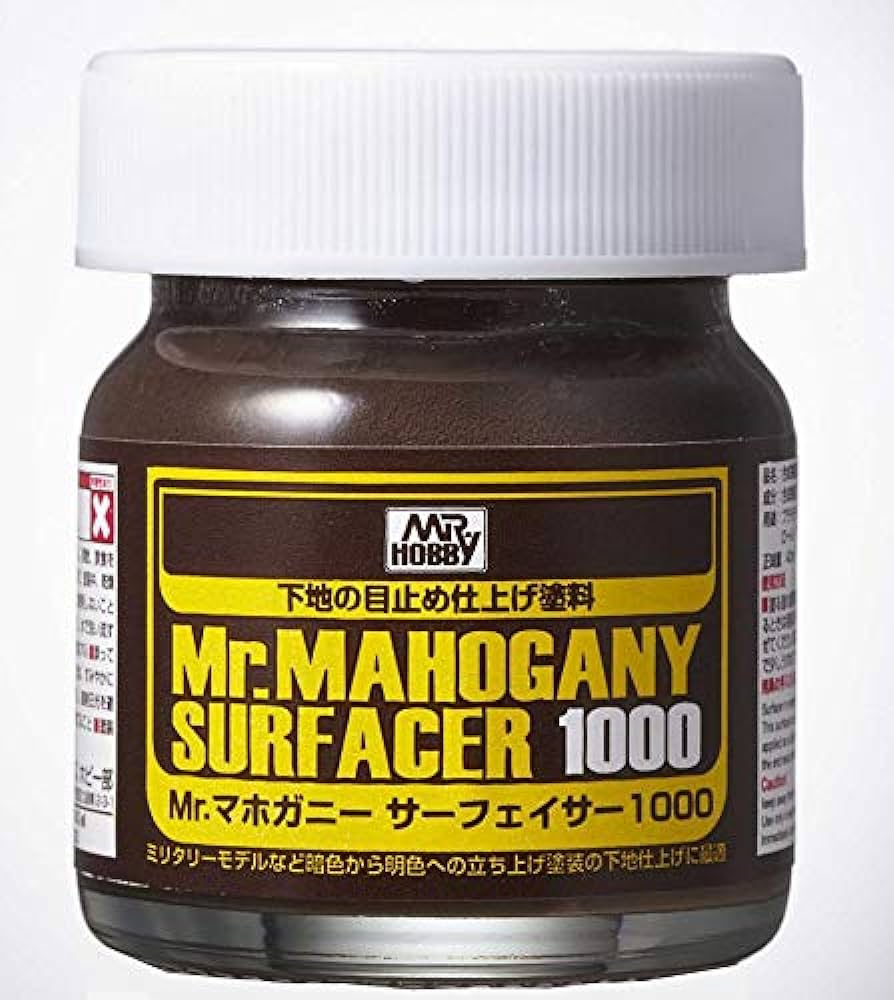 MR HOBBY SF290 MR MAHOGANY SURFACER 1000