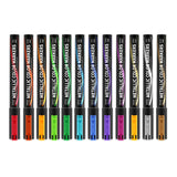 DSPIAE MKA 01 - 12 SUPER METALLIC COLOR MARKERS FOR PLASTIC ACTION FIGURE MODEL TOY KIT VCA GUNDAM SINGAPORE