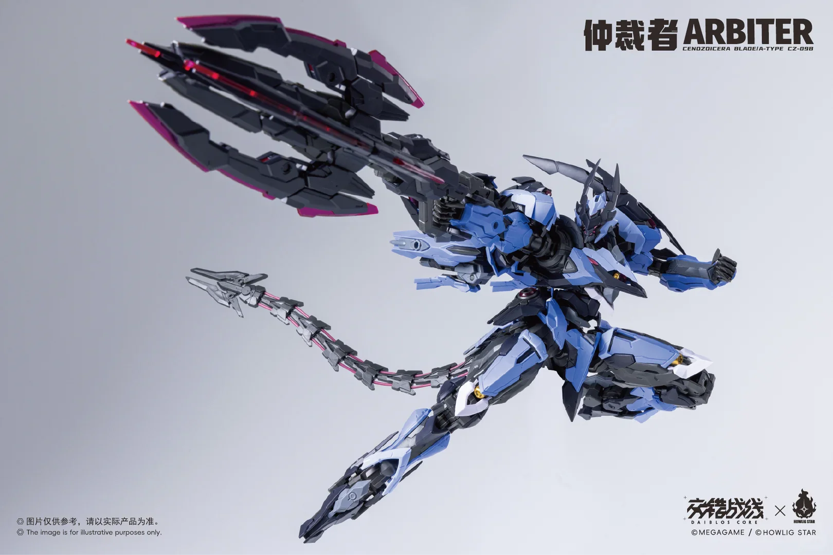 HowlingStar 核诚治造 Arbiter 仲裁者 Action Figure Model Toy Kit Master Grade MG Mechapla VCA Gundam Singapore
