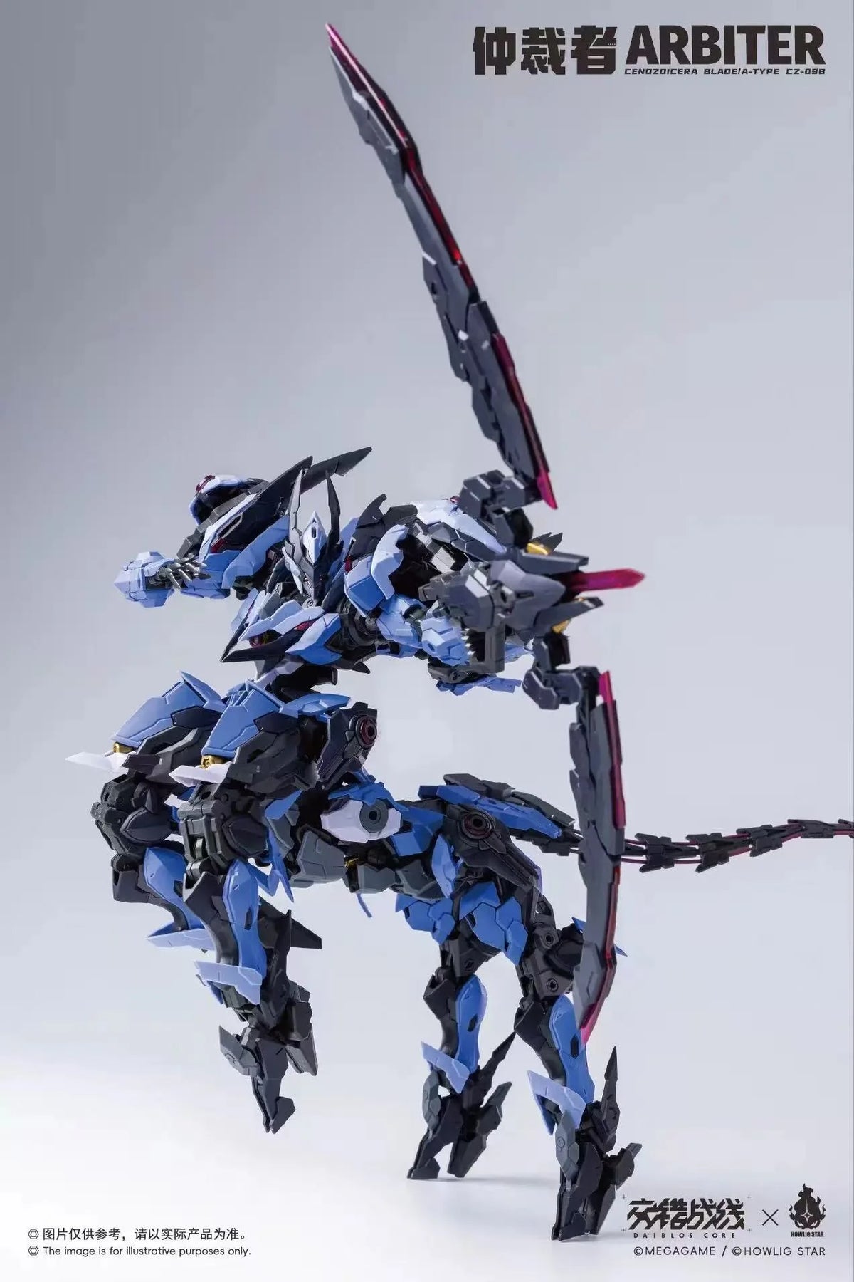HowlingStar 核诚治造 Arbiter 仲裁者 Action Figure Model Toy Kit Master Grade MG Mechapla VCA Gundam Singapore