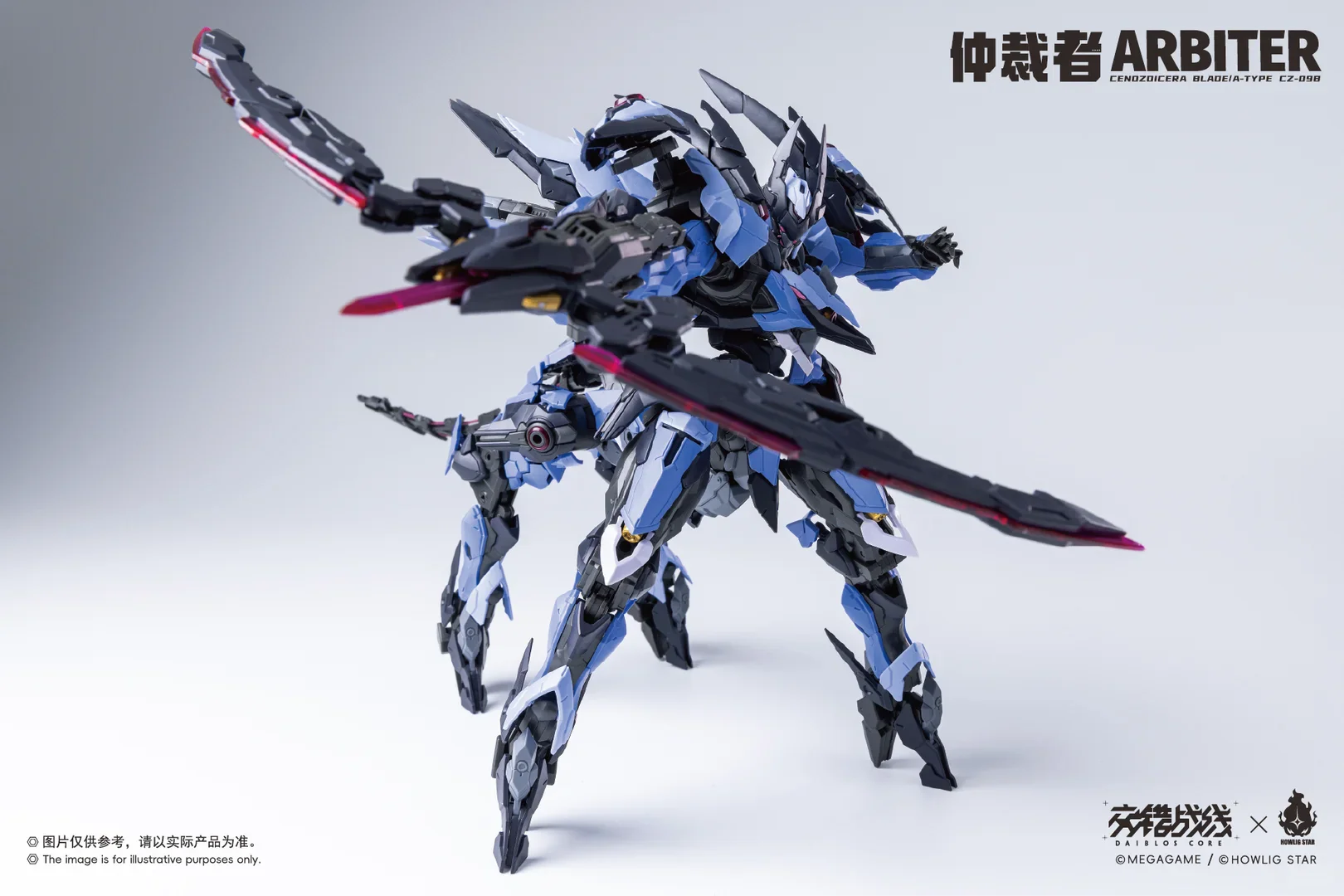 HowlingStar 核诚治造 Arbiter 仲裁者 Action Figure Model Toy Kit Master Grade MG Mechapla VCA Gundam Singapore