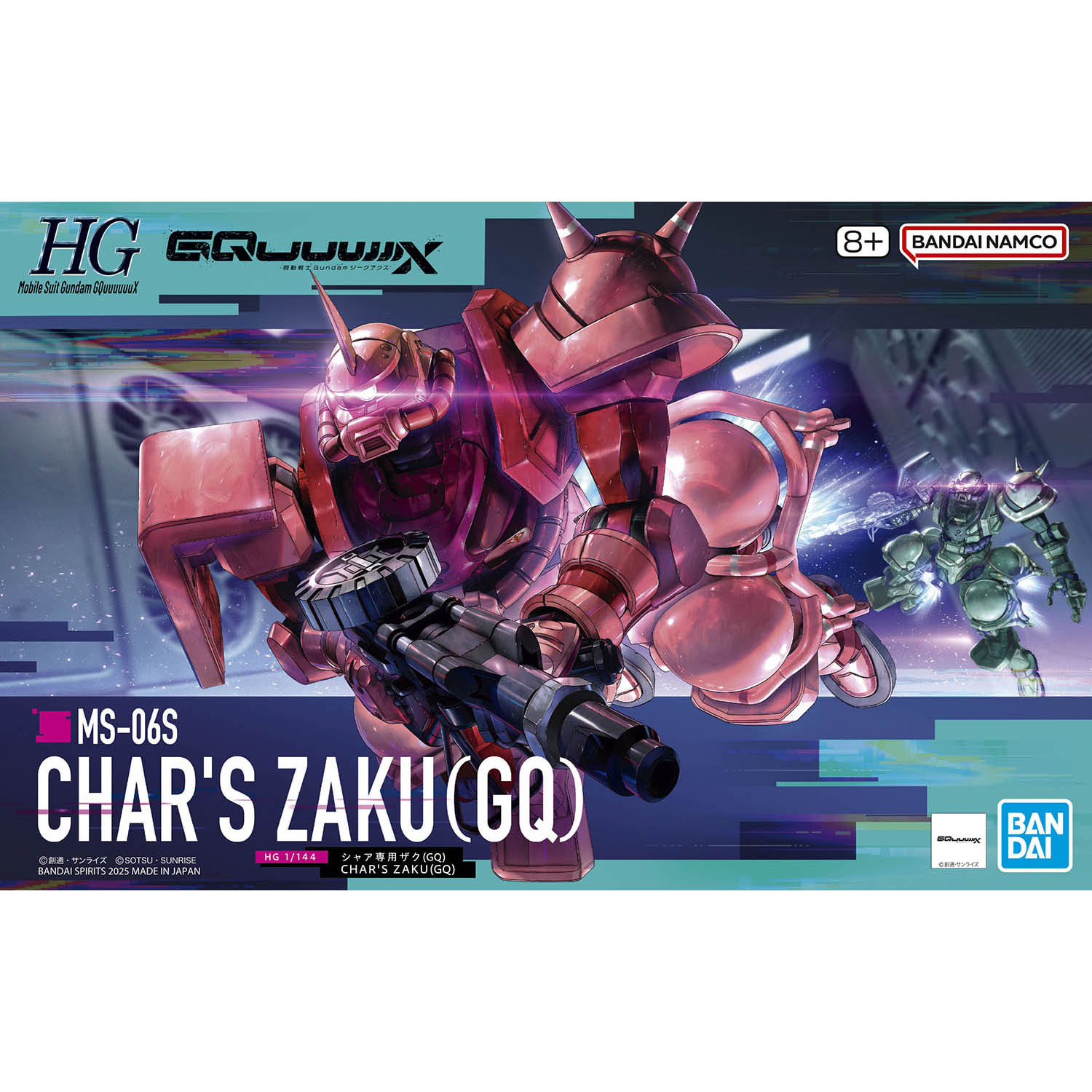 HG-GQ CHAR'S ZAKU