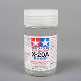 🌈 TAMIYA 81030 X-20A THINNER ACRYLIC 46ML PLASTIC MODEL HOBBY ACTION FIGURE TOY PAINT VCA GUNDAM SINGAPORE