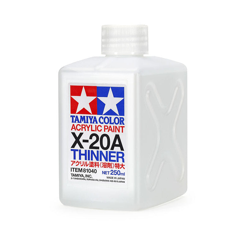 TAMIYA 81040 X-20A THINNER ACRYLIC 250ml