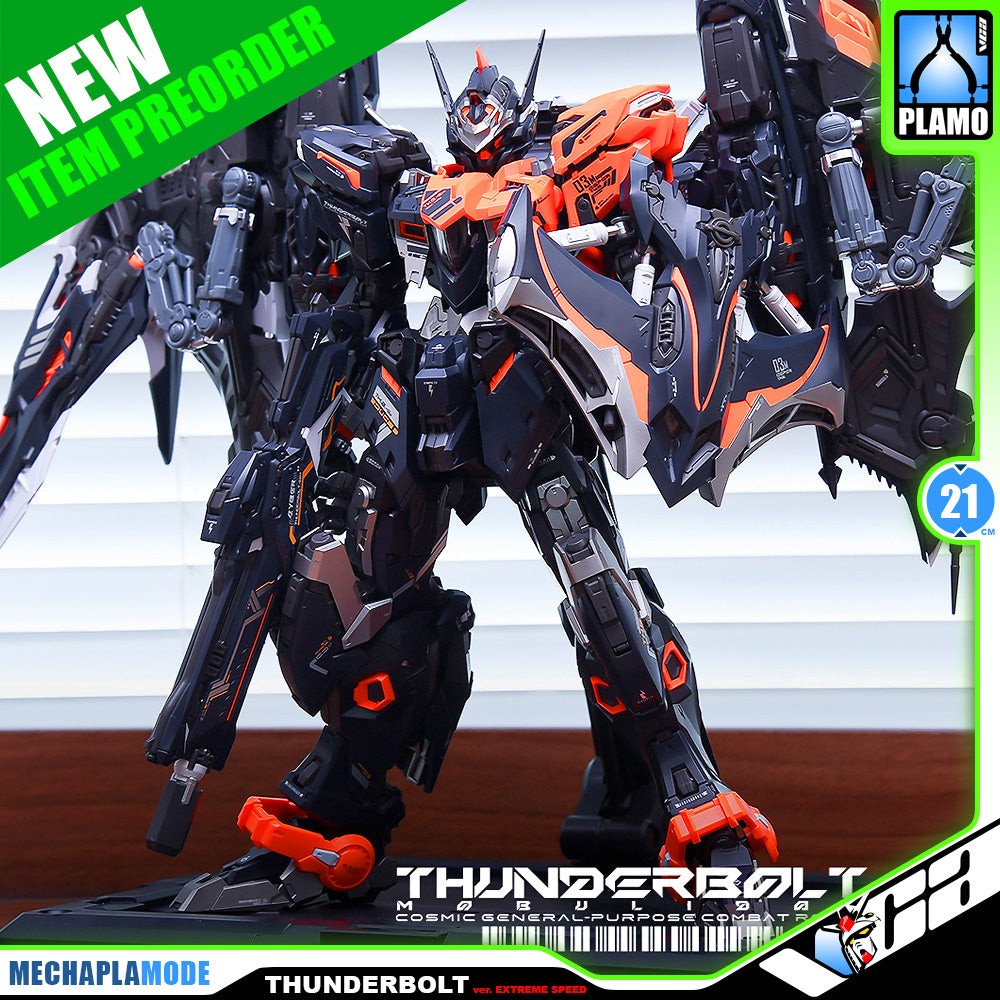 InEra+ 无限系 Thunderbolt Manta Ray Ver. Extreme Speed 极速雷霆魔鬼鱼 Plastic Model Toy VCA Gundam Singapore