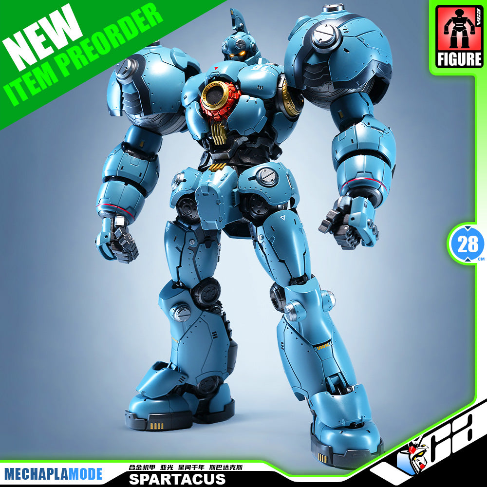Heatboys 火仔动漫 Spartacus 亚光 Diecast Metal Build Action Figure Toy VCA Gundam Singapore.