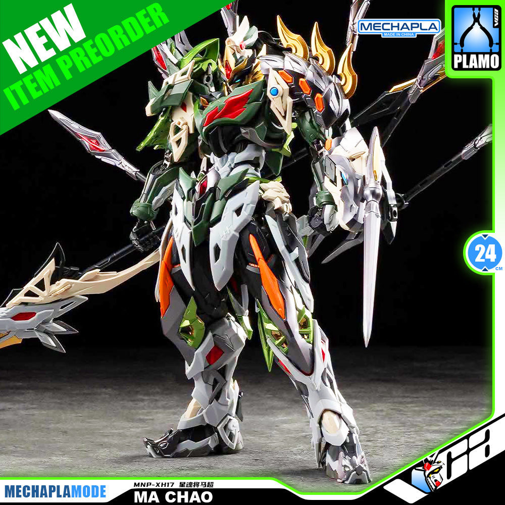 Motor Nuclear 摩动核 MNP-XH17 Ma Chao 星魂将马超 Metal Build Structure Action Figure Model Toy Kit VCA Gundam Singapore