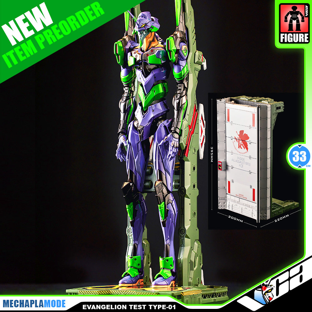 Blitzway Carbotix Evangelion Teat Type-01 Premium Metal Build Structured Action Figure Model Toy VCA Gundam Singapore