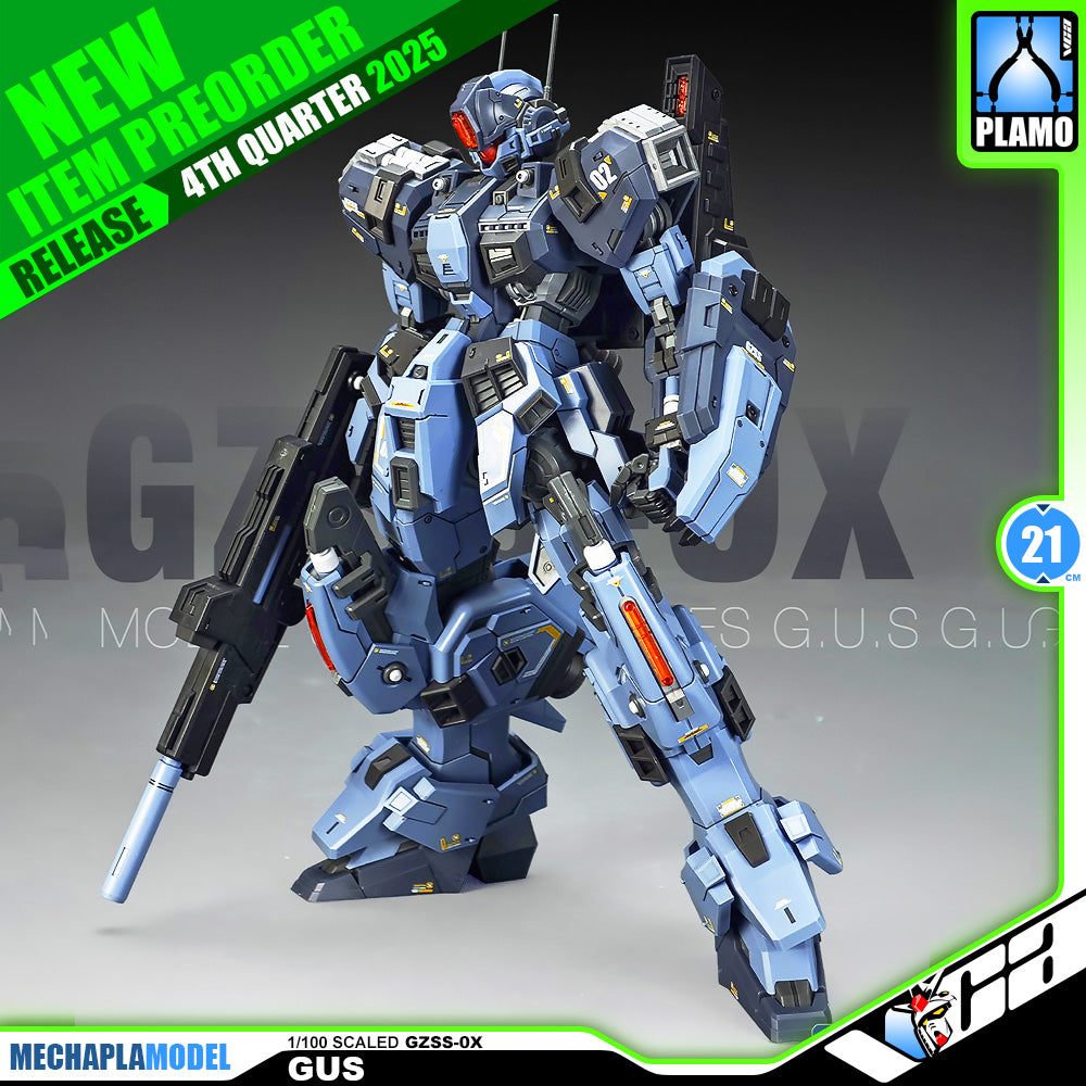 ZZA Studio GZSS-0X Gus 古斯 1/100 Master Grade MG GM Action Figure Toy Kit VCA Gundam Singapore