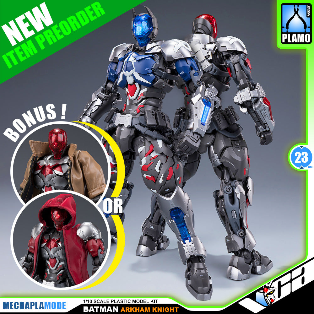 Hemoxian 和模线 1/10 Batman Arkham Knight 蝙蝠侠 阿卡姆骑士 Action Figure Toy Model Kit VCA Gundam Singapore