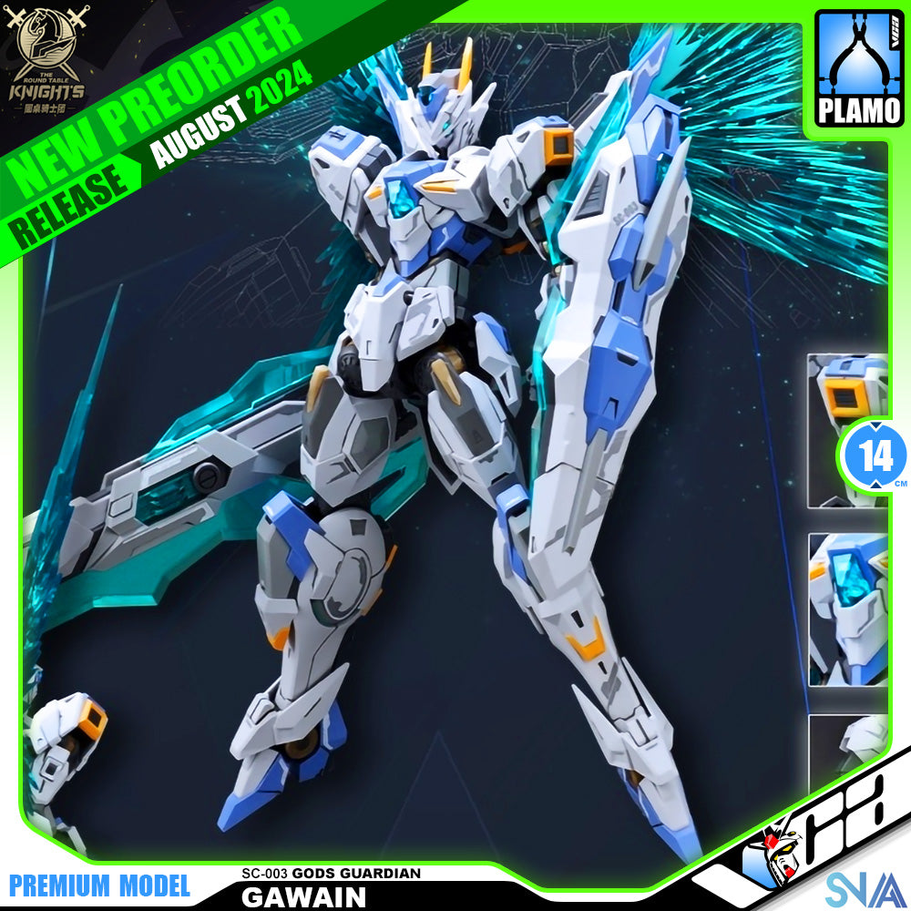 SNAA Real Grade RG Gods Guardian Gawain 高文 – VCA Gundam Singapore