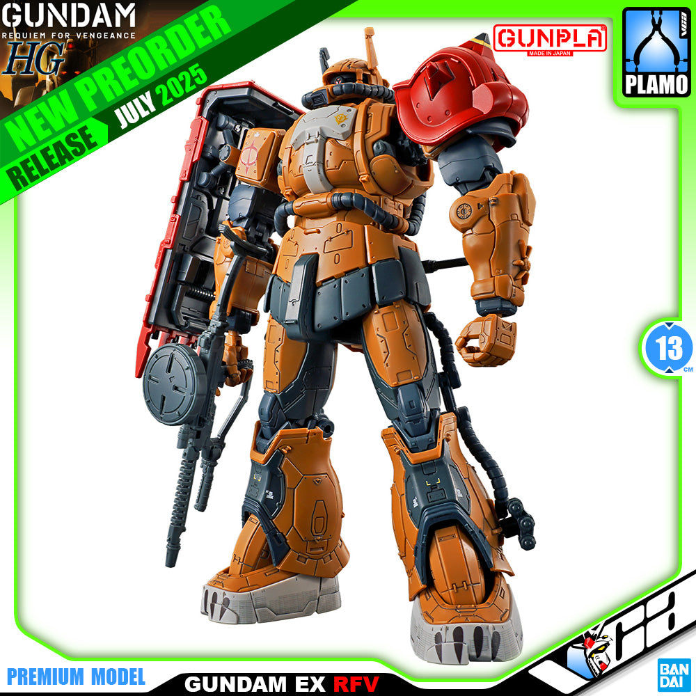 【𝐏𝐑𝐄𝐎𝐑𝐃𝐄𝐑】JUL-2025🟢 HG ZAKU II F TYPE SOLARI (RFV)