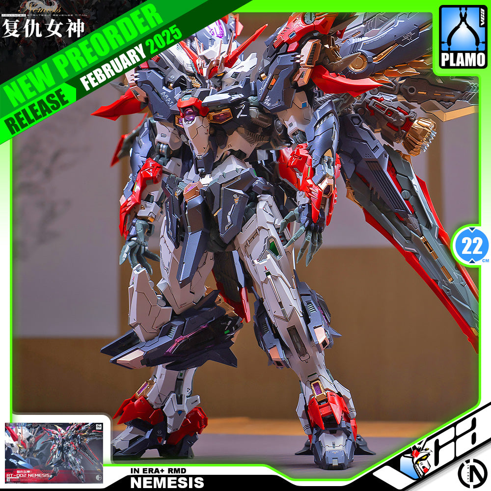 Infinite Dimension 无限新星 In Era+ RMD Nemesis 复仇女神 Master Grade MG Plastic Model Action Figure Toy Kit VCA Gundam Singapore