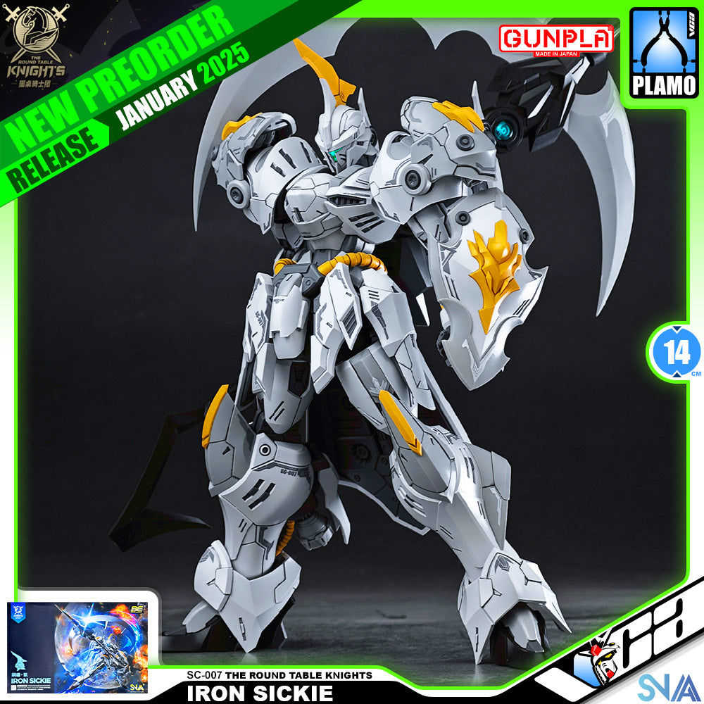 SNAA Iron Sickie Real Grade RG Plastic Model Action Figure Toy Kit VCA Gundam Singapore