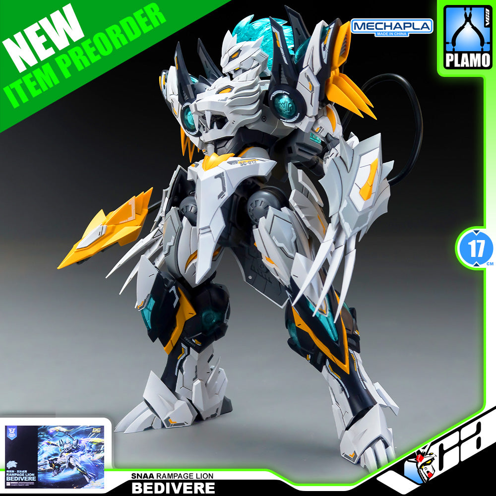 SNAA SC-012 Rampage Lion-Bedivere The Round Table Knight Action Figure Model Toy Kit VCA Gundam Singapore
