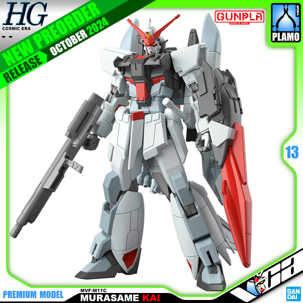 Bandai Gunpla High Grade Cosmic Era 1/144 HG Murasame Kai Plastic Model Action Toy Kit VCA Singapore