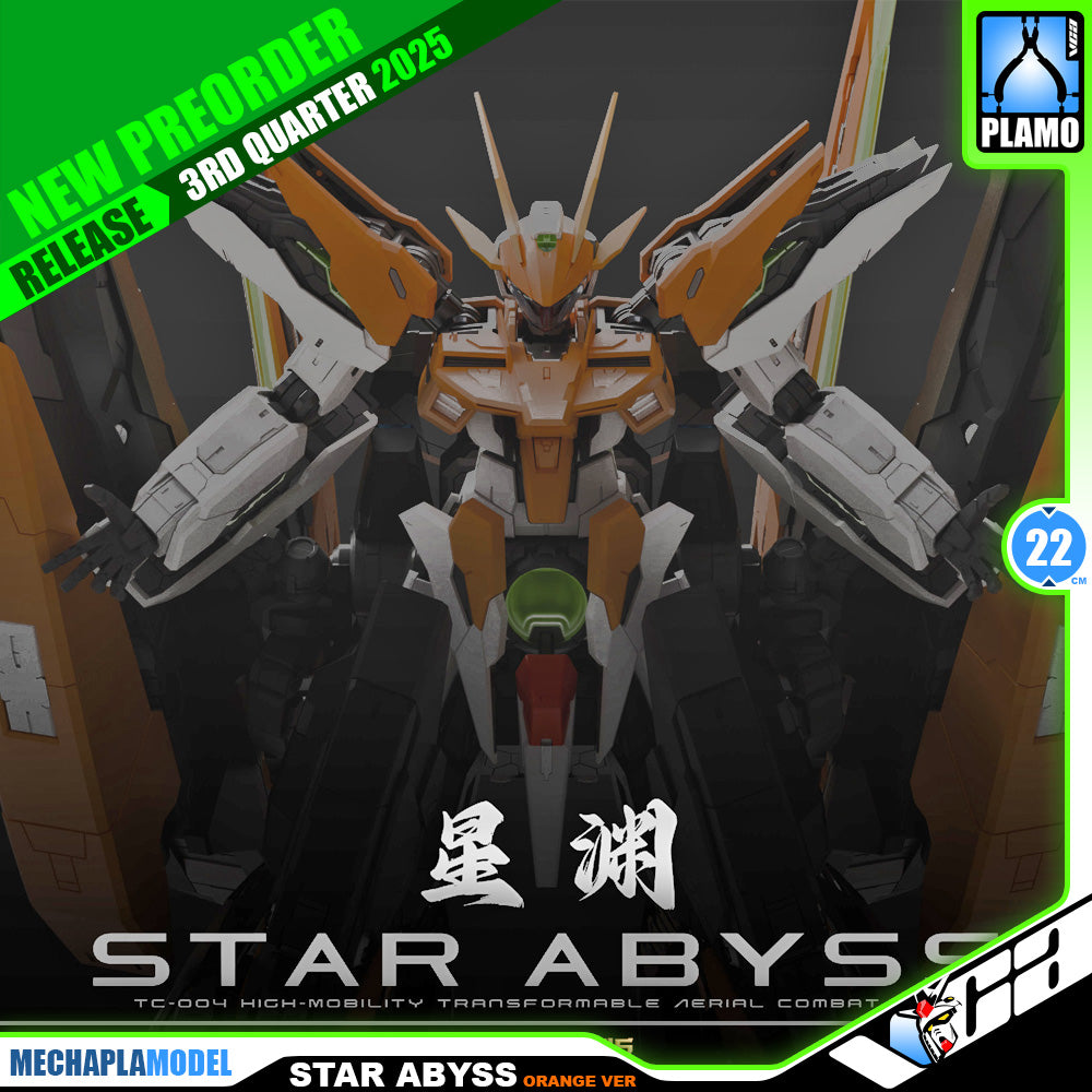 Iron Toys 铁创模型 Star Abyss 星渊 Harute Orange Metal Build Structure Action Figure Model Toy Kit VCA Gundam Singapore