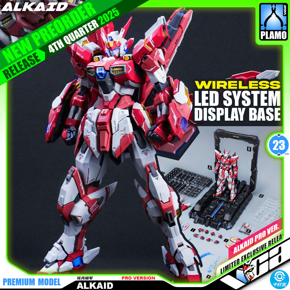 QianQiuShang 千秋赏 Alkaid Pink II  摇光破军 进阶版 Pro Version Master Grade MG Model Action Figure Kit VCA Gundam Singapore