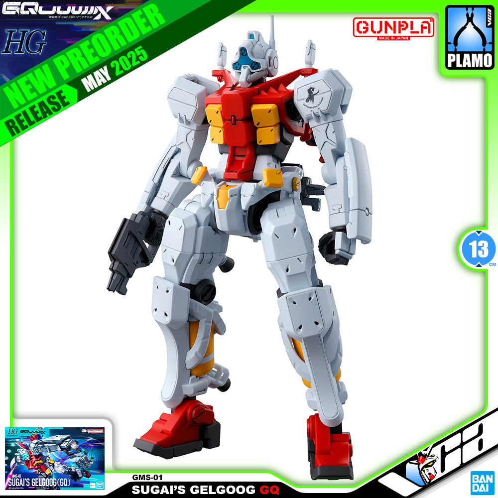 Bandai Namco Gunpla High Grade HG Sugai's Gelgoog Action Figure Model Toy Kit VCA Gundam Singapore