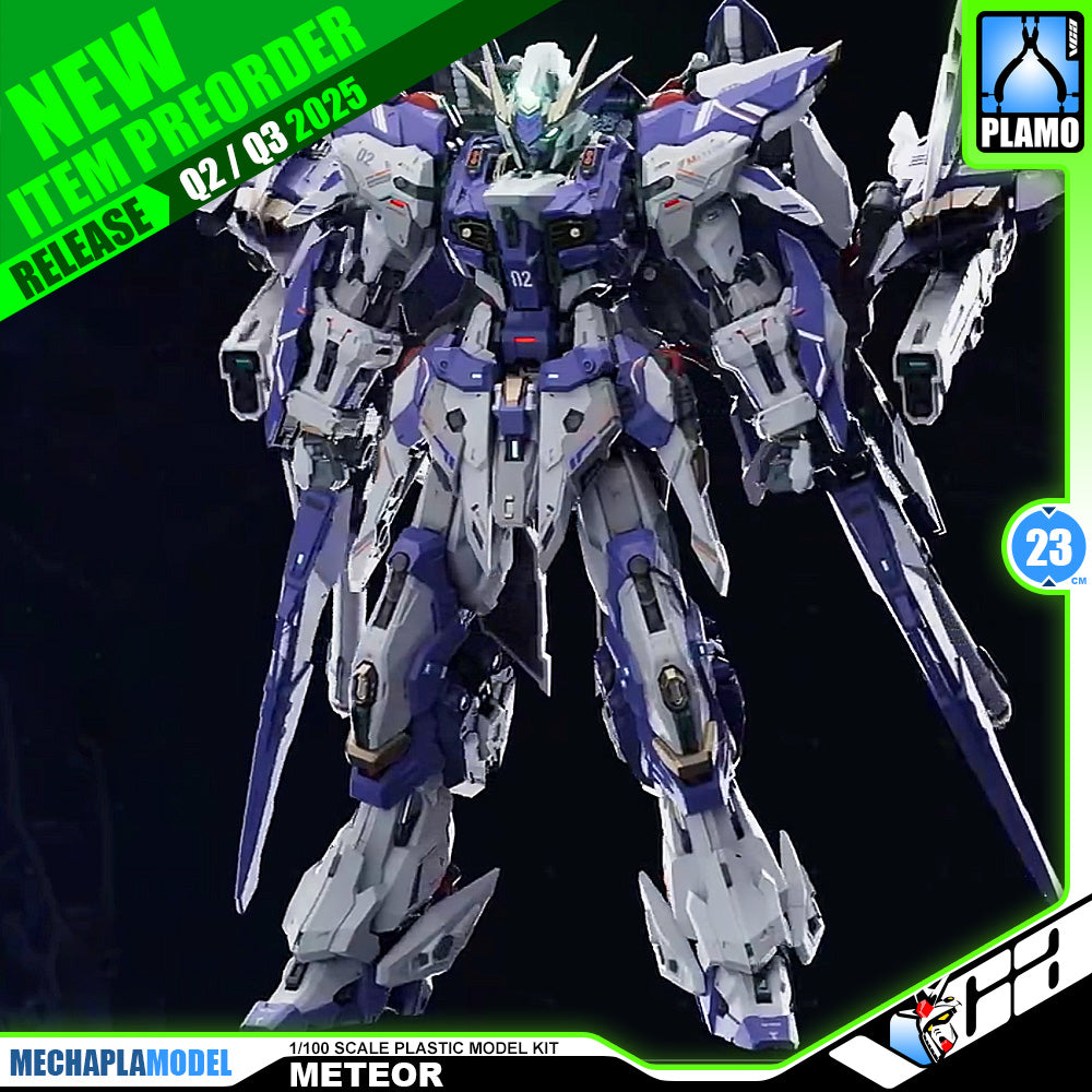 Vientiane Fusion 万象聚变 Meteor 流星 Metal Build Structure Action Figure Mechapla Model Kit VCA Gundam Singapore