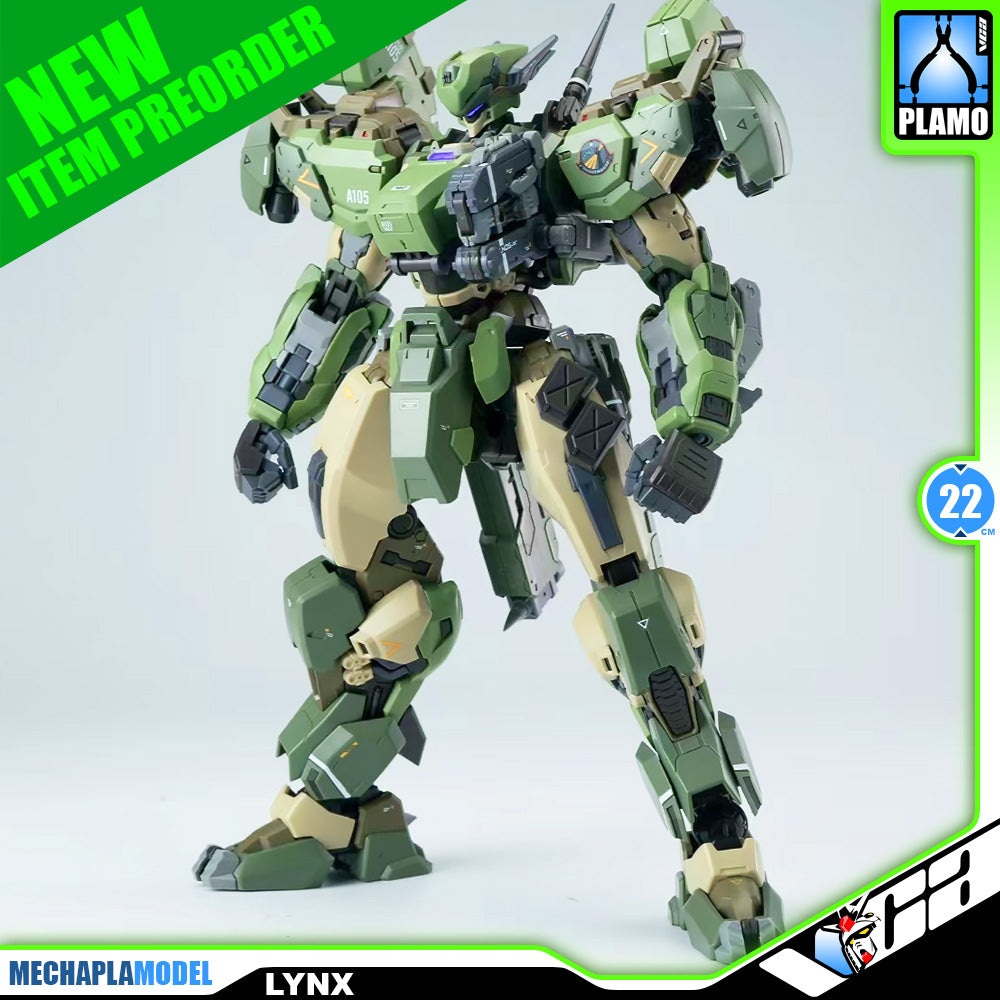 Min Jiang 铭匠传模型 1/100 Lynx 猞猁 Master Grade MG Plastic Model Action Figure Toy Kit VCA Gundam Singapore